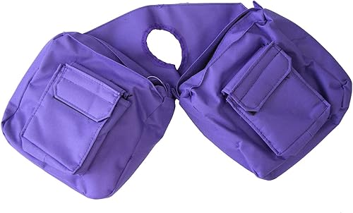 AJ Tack Bolsa de cuerno de sillín