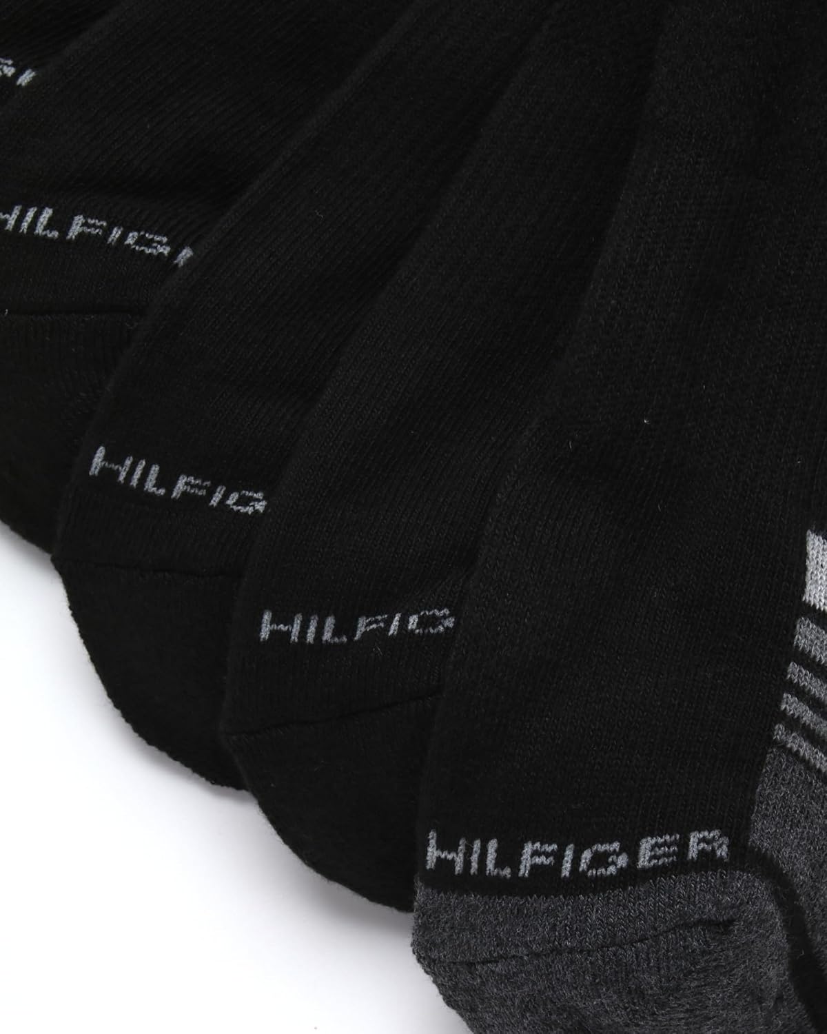 Tommy Hilfiger Mens No Show Socks - 6 Pack Lightweight Performance Stretch Athletic Invisible Shoe Socks Liners for Men - Image 4