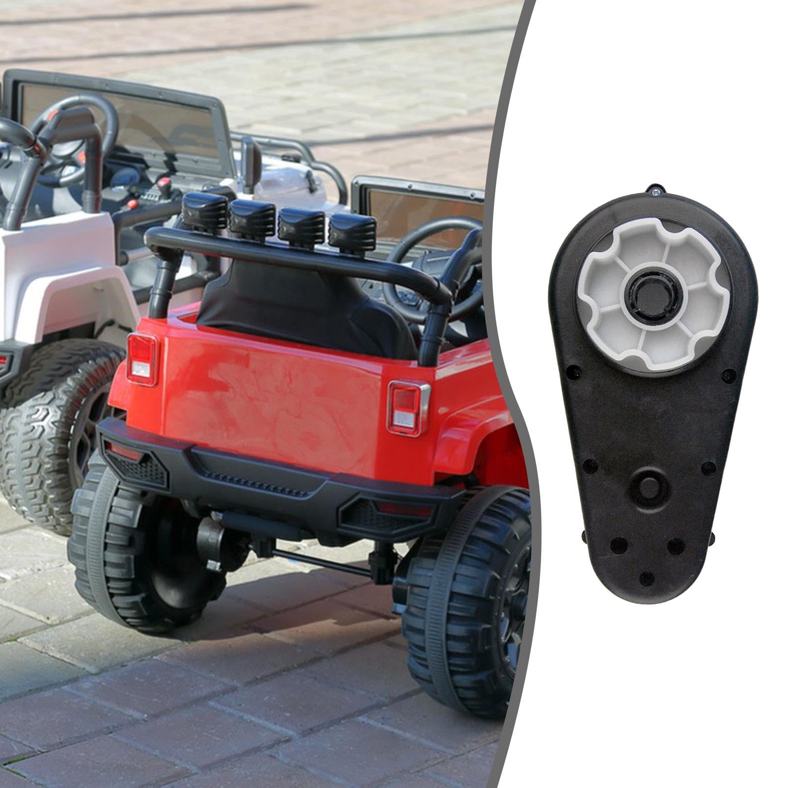 Motor de Caja de Engranajes 24V555-12000, Piezas de Juguete para Coche Eléctrico Infantil.