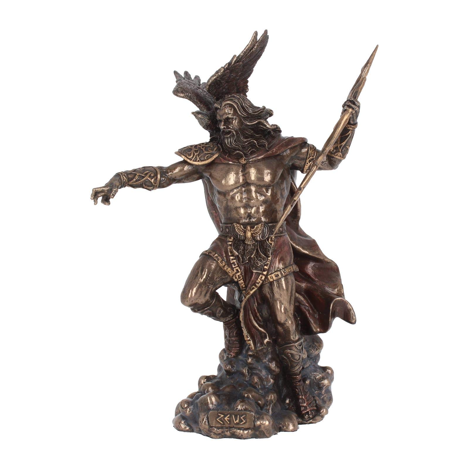 Nemesis Now Zeus Figurine 36cm Bronze