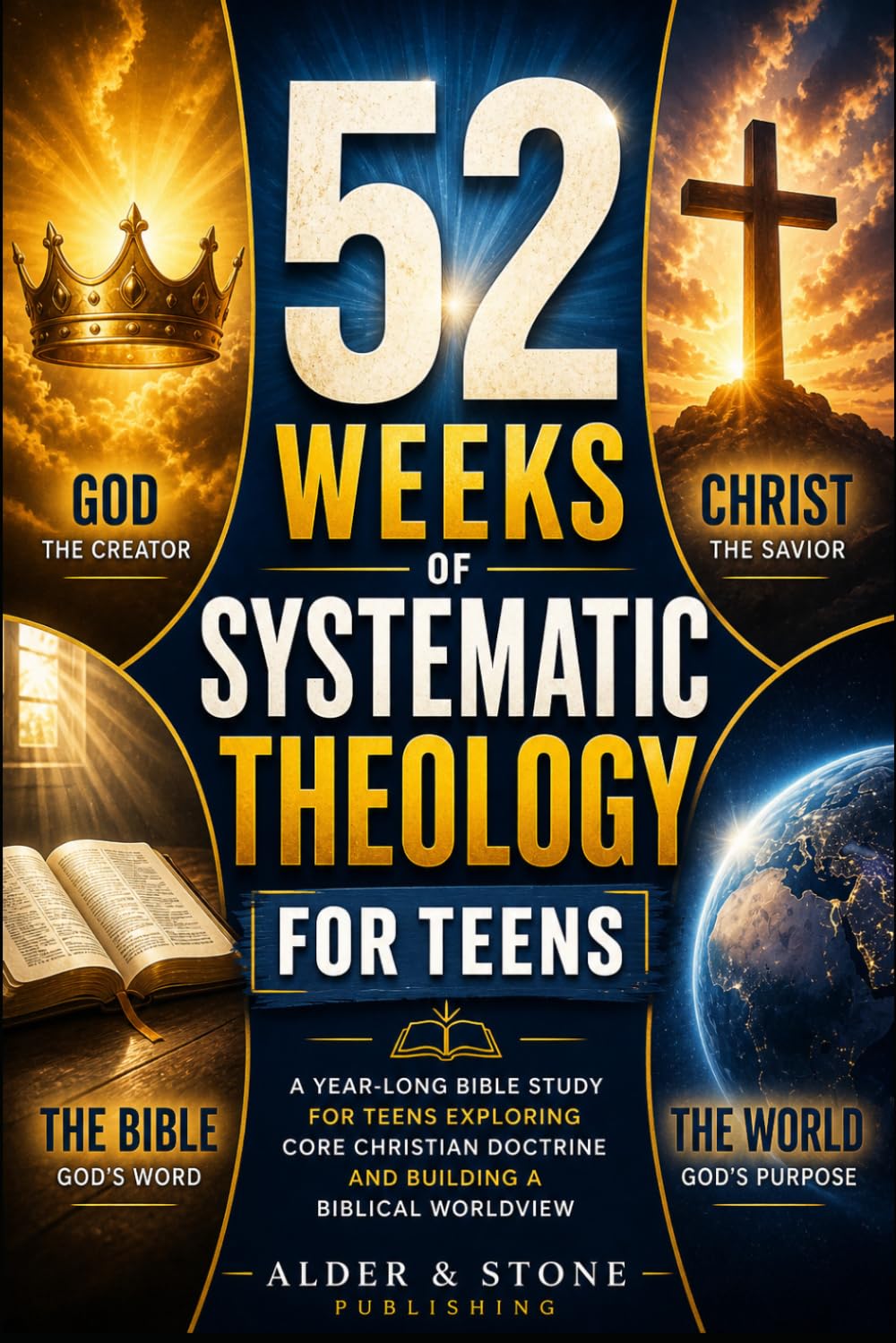 52 WEEKS OF SYSTEMATIC THEOLOGY FOR TEENS: A year-long bible study for teens exploring core Christian doctrine, strengthening faith, and building a biblical worldview (The Gospel Foundations Library)