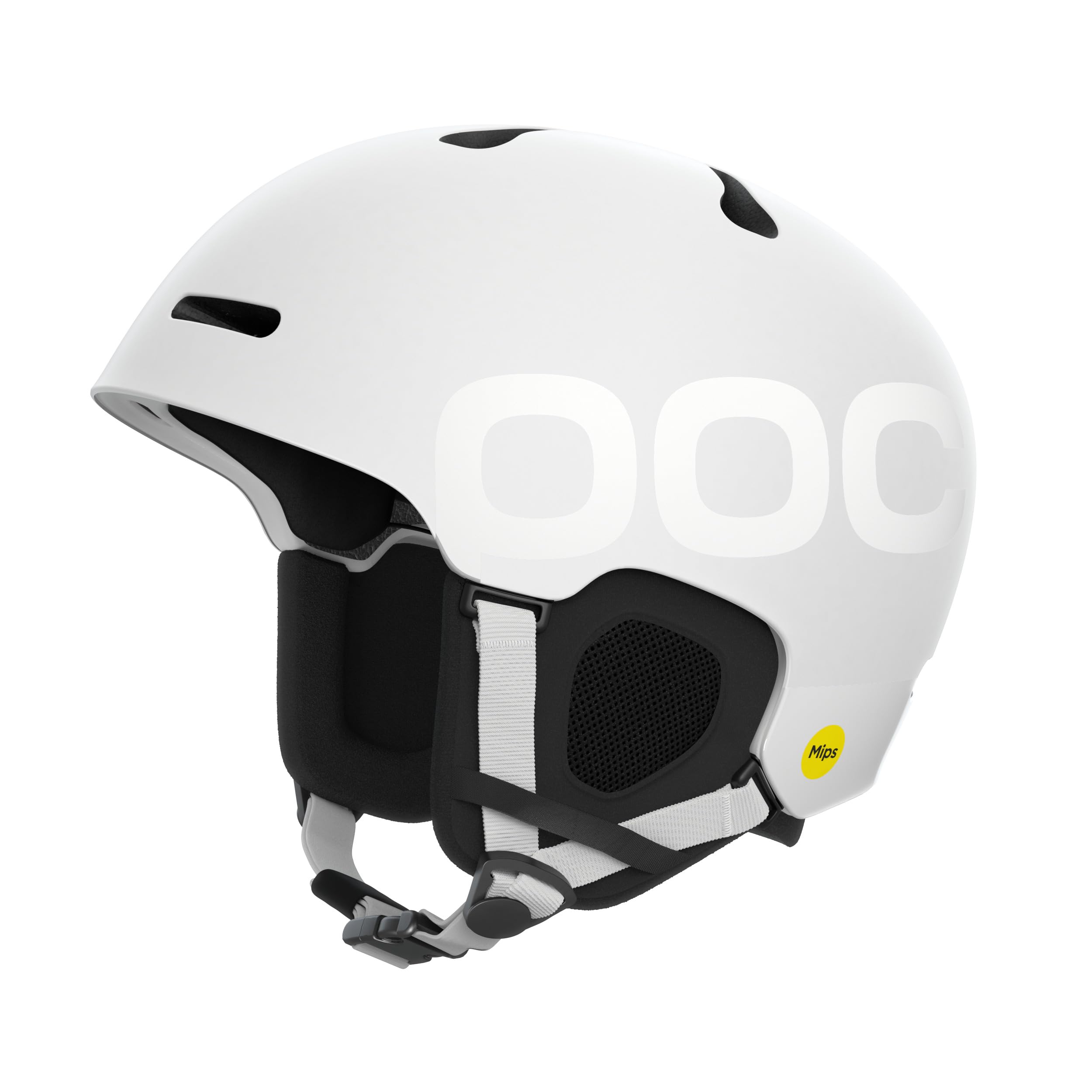 POC Unisex Fornix Bc Ski helmet, Hydrogen White Matt, XS-S (51-54cm)