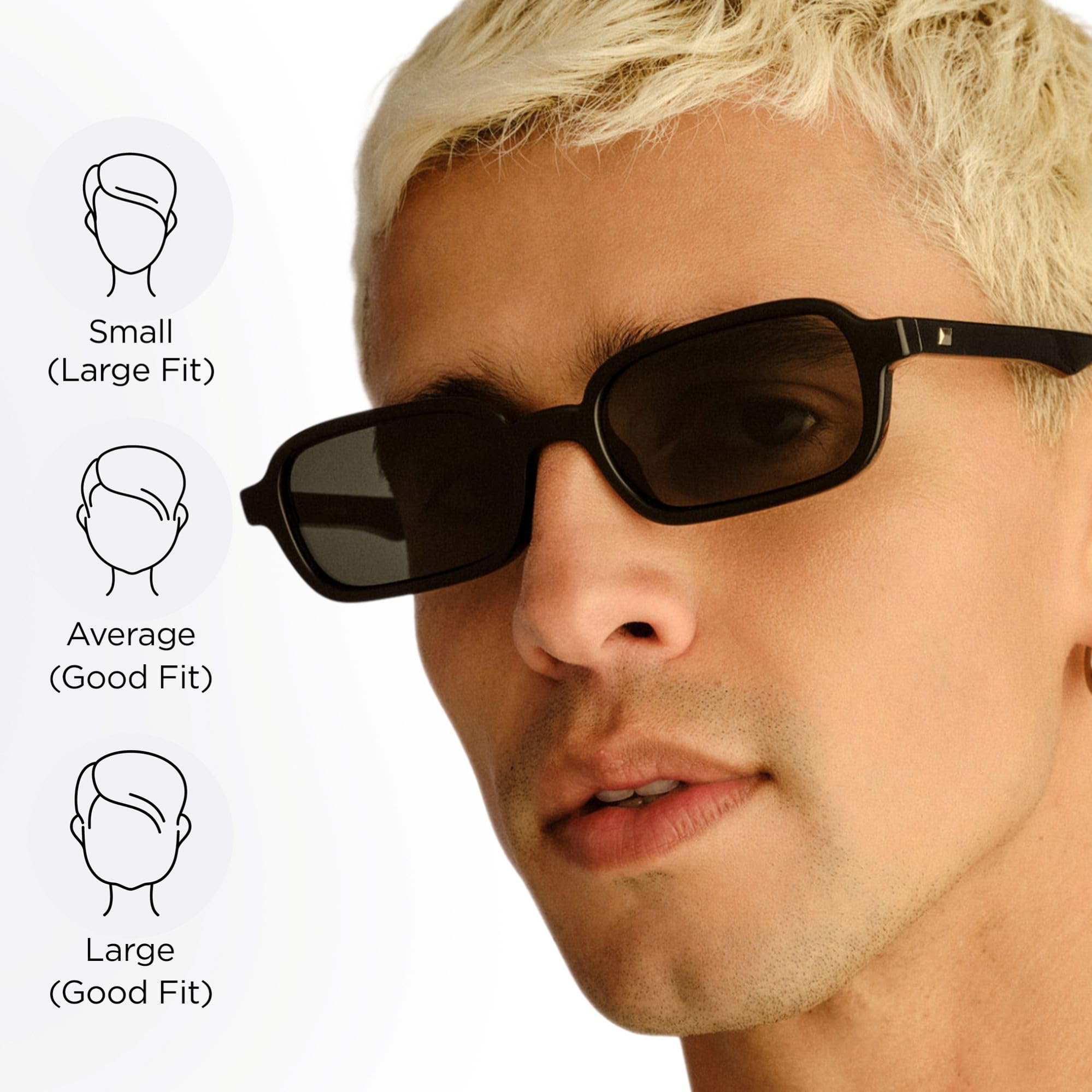 Le Specs. PILFERER TOFFEE TORT - Sonnenbrille für Damen Rechteckige Rahmenform mit hohem UV-Schutz LSP2352103