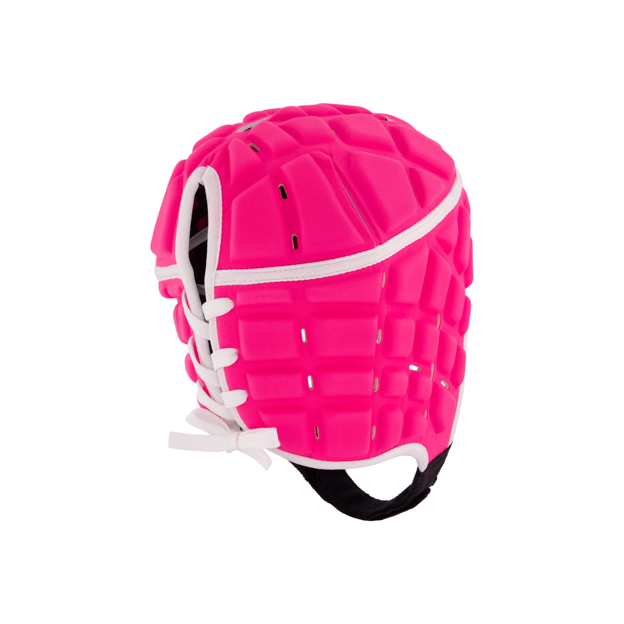 Canterbury Raze Casque de Protection Unisexe pour Adulte, Rose Fluo/Blanc, Taille S