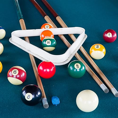 Miniatura 7 de Gejoy Juego de 20 puntas de repuesto para taco de billar con caja de almacenamiento para billar