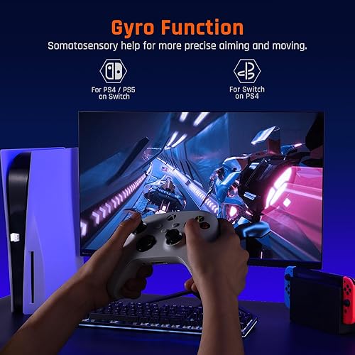 Miniatura 6 de Controller Adapter, BIGBIG WON Wireless USB Adapter for XboxOne XSXboxSeries XSXbox Elite Series 2PS4PS5Switch, Console Adapter for