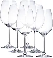 Jogo de 6 Taças Para Vinho Branco Gastro, Bohemia, Transparente, 450ml