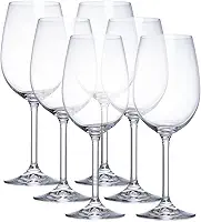 Jogo de 6 Taças Para Vinho Branco Gastro, Bohemia, Transparente, 450ml