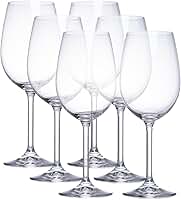 Jogo de 6 Taças Para Vinho Branco Gastro, Bohemia, Transparente, 450ml