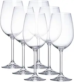 Jogo de 6 Taças Para Vinho Branco Gastro, Bohemia, Transparente, 450ml