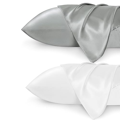 Satin Pillowcase for Hair and Skin Standard - Silk Pillowcase
