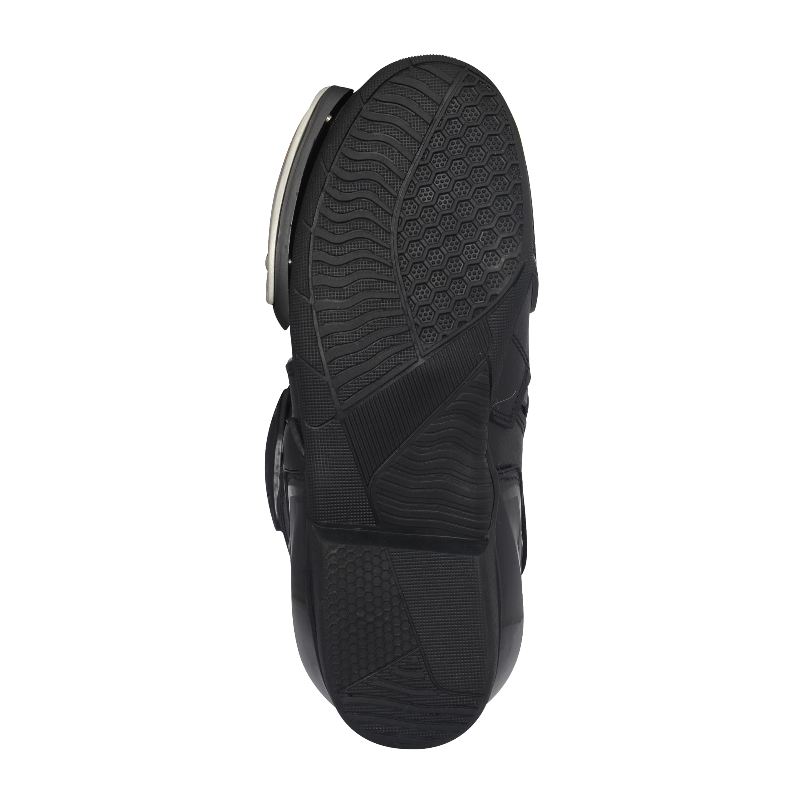 Bohmberg Stivali da Moto, Stivali Sportivi in Pelle, Pelle Resistente Idrorepellente con Protezioni Fisse/Design Molto Cool/urbano, motociclista