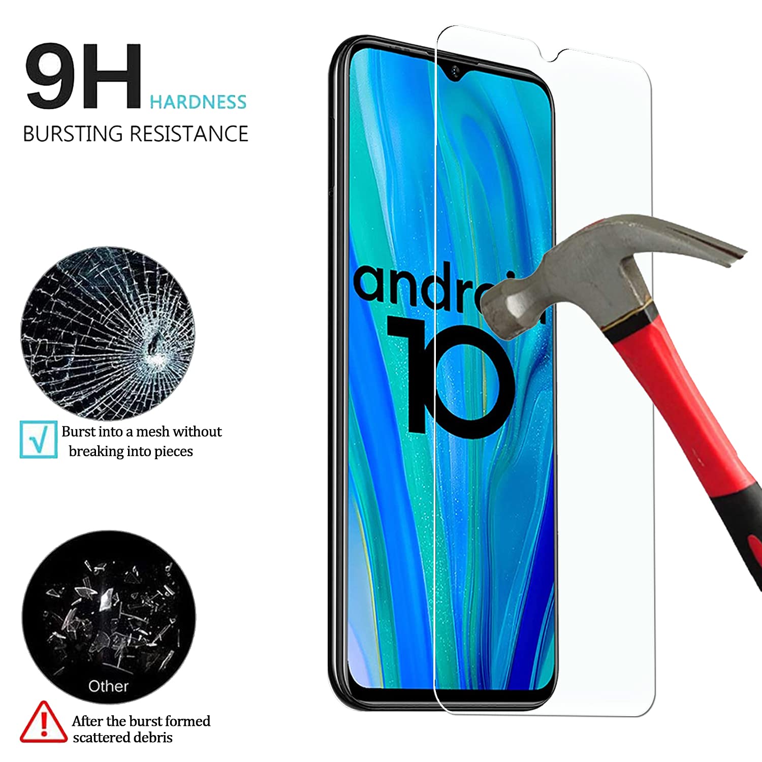 Pellicola Vetro per Ulefone Note 9P Pellicola Protettiva Vetro
