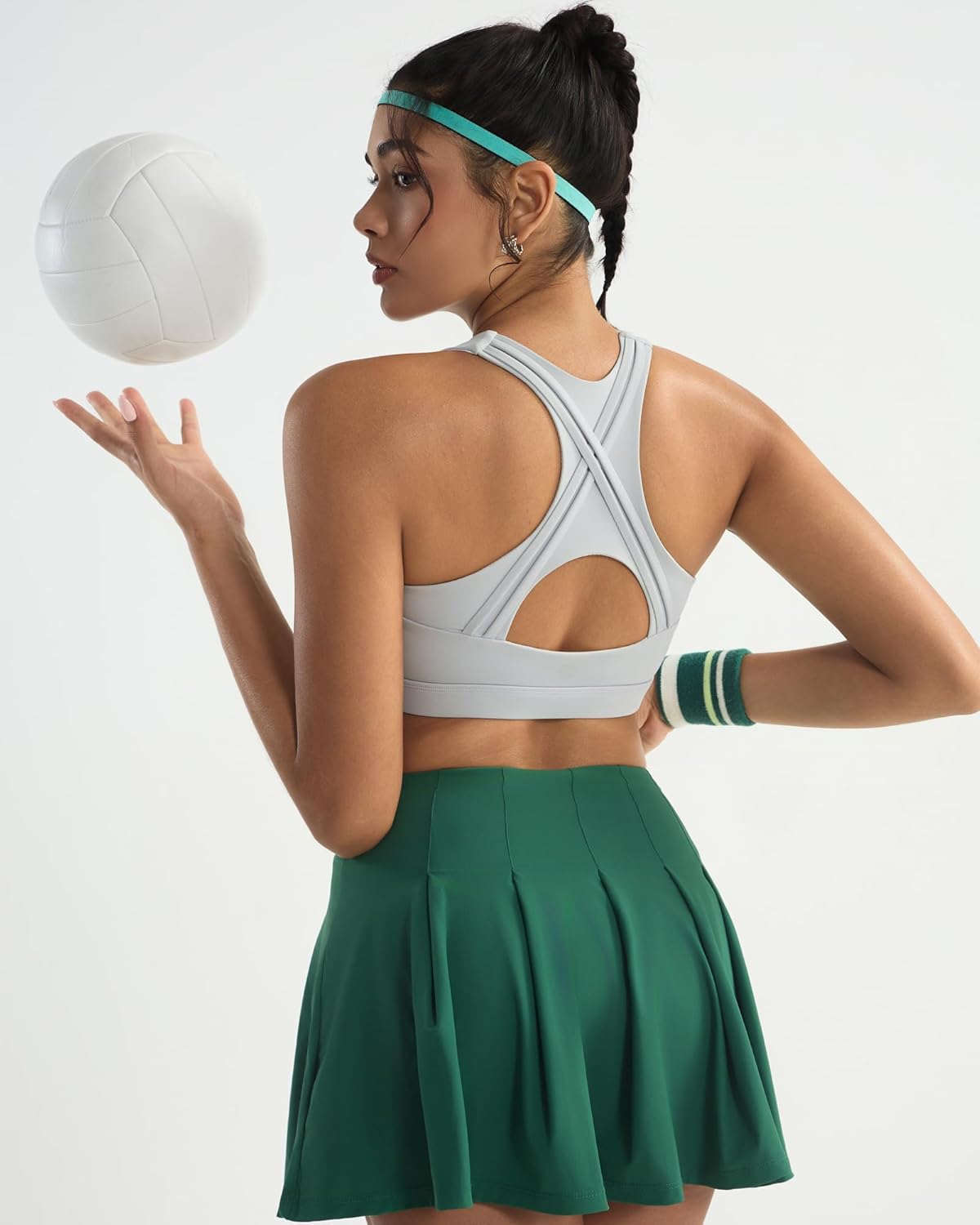 RUNNING GIRL High Impact Sports Bras for Women High Support Women’s Sports Bra Racerback Workout Running Bra - Image 5