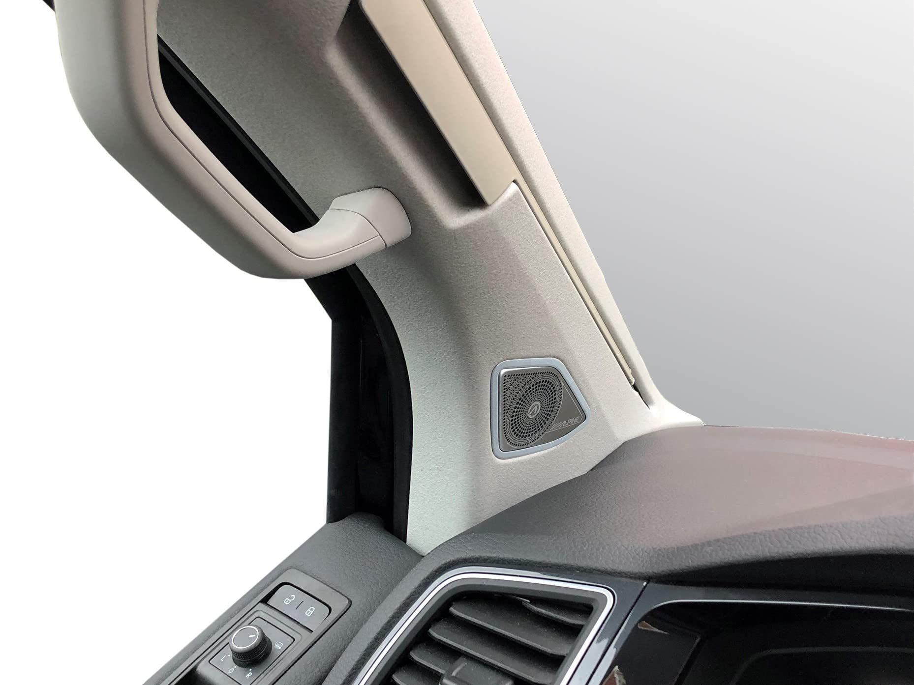 Alpine SPC-108T6 20 cm (8-Zoll) 2-Wege-Komponenten-Lautsprecher Kompatibel für Volkswagen T6