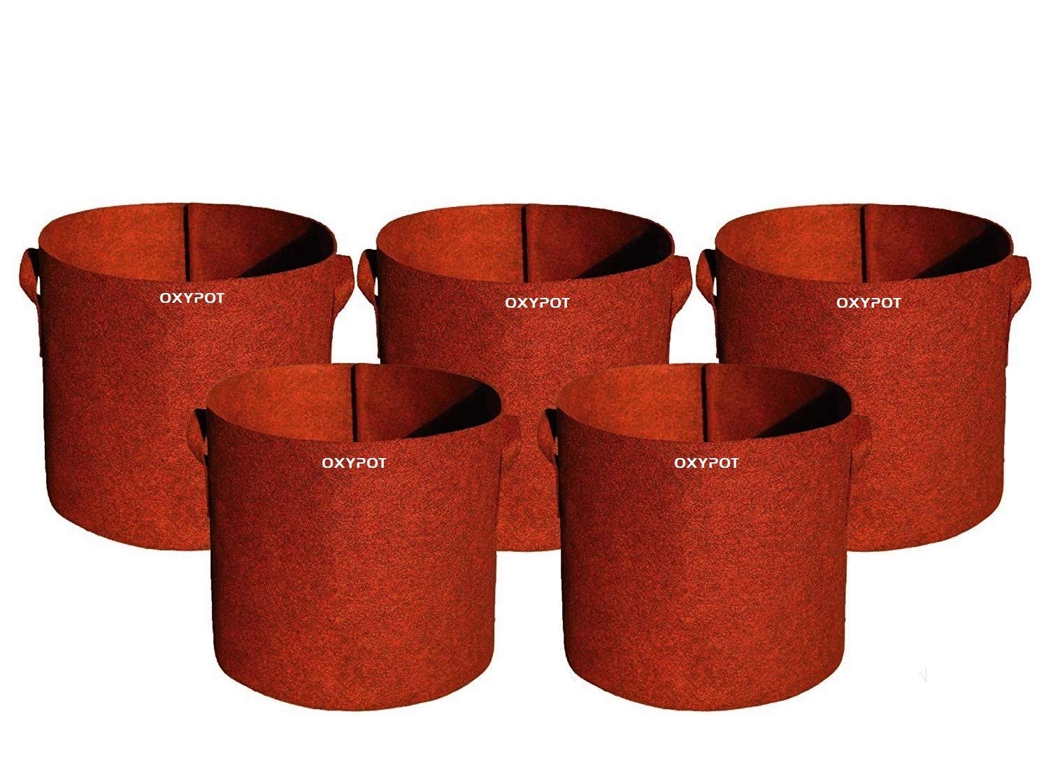 OXYPOT® Geo Fabric Grow Bags 500 GSM || Size: 10 x 10 Inches || for Growing Vegetables, Fruits Leafy Vegetables, Flowers & Herbs in Home, Terrace, Balcony. (10 x 10 Inches) Pack of 5 Bags (B08Z1WSGWT) Amazon Price History, Amazon Price Tracker