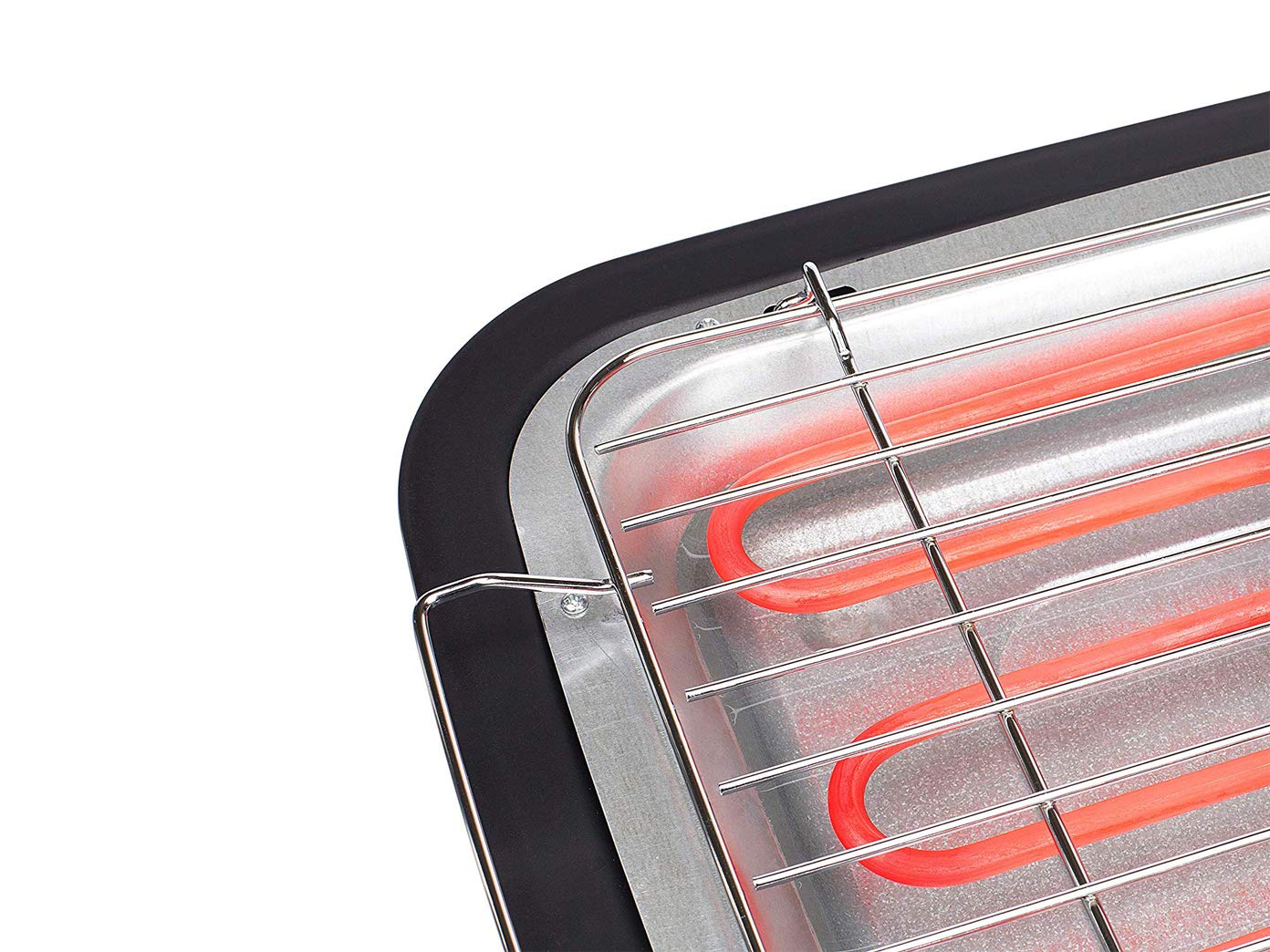 Tristar Barbecue électrique polyvalent avec pince à barbecue – Utilisable comme barbecue sur pied et barbecue de table – Idéal pour le camping