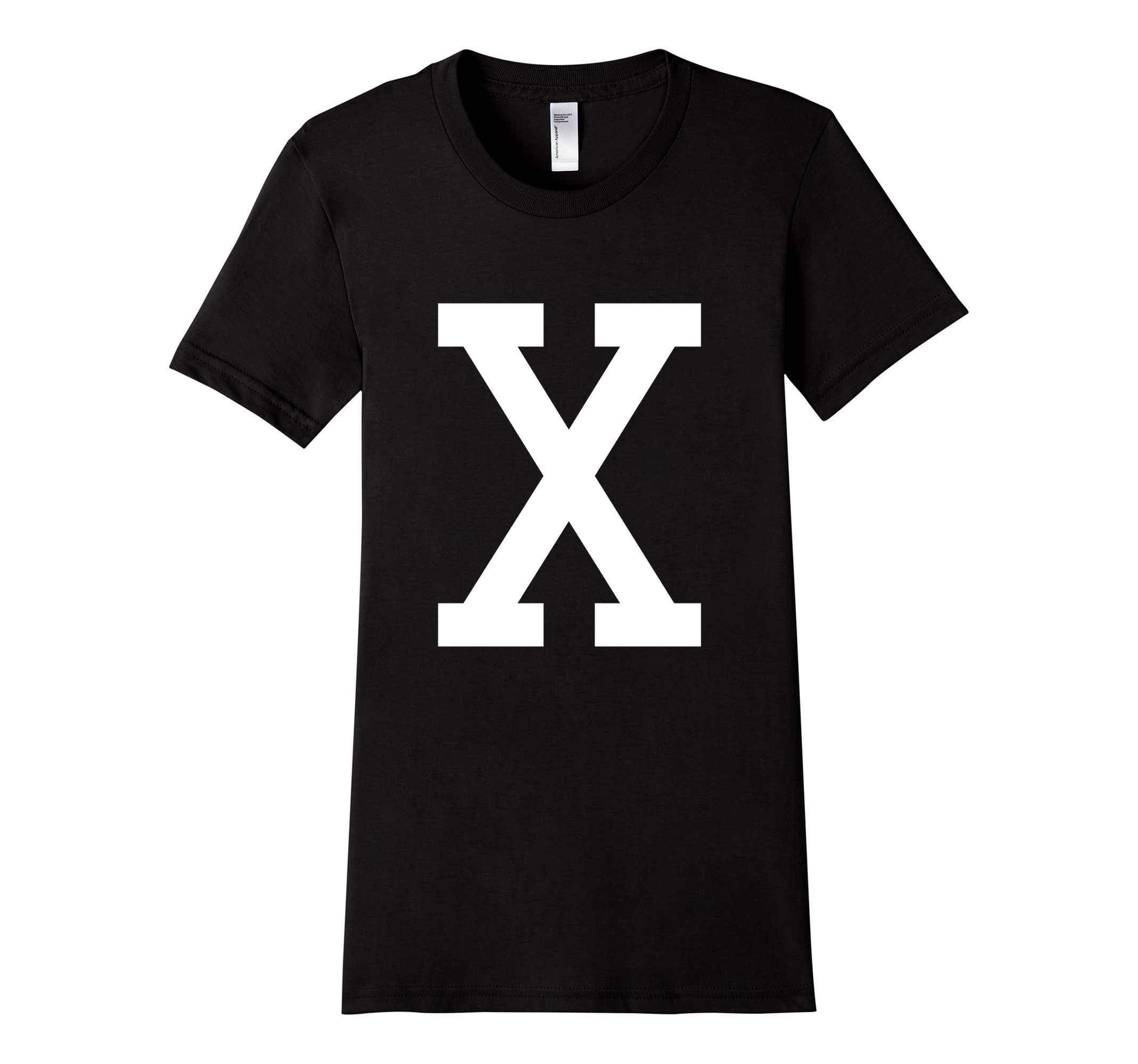 Women's Classic Malcolm X - Power - Fitted T-Shirt - Multiple Colors Medium Black