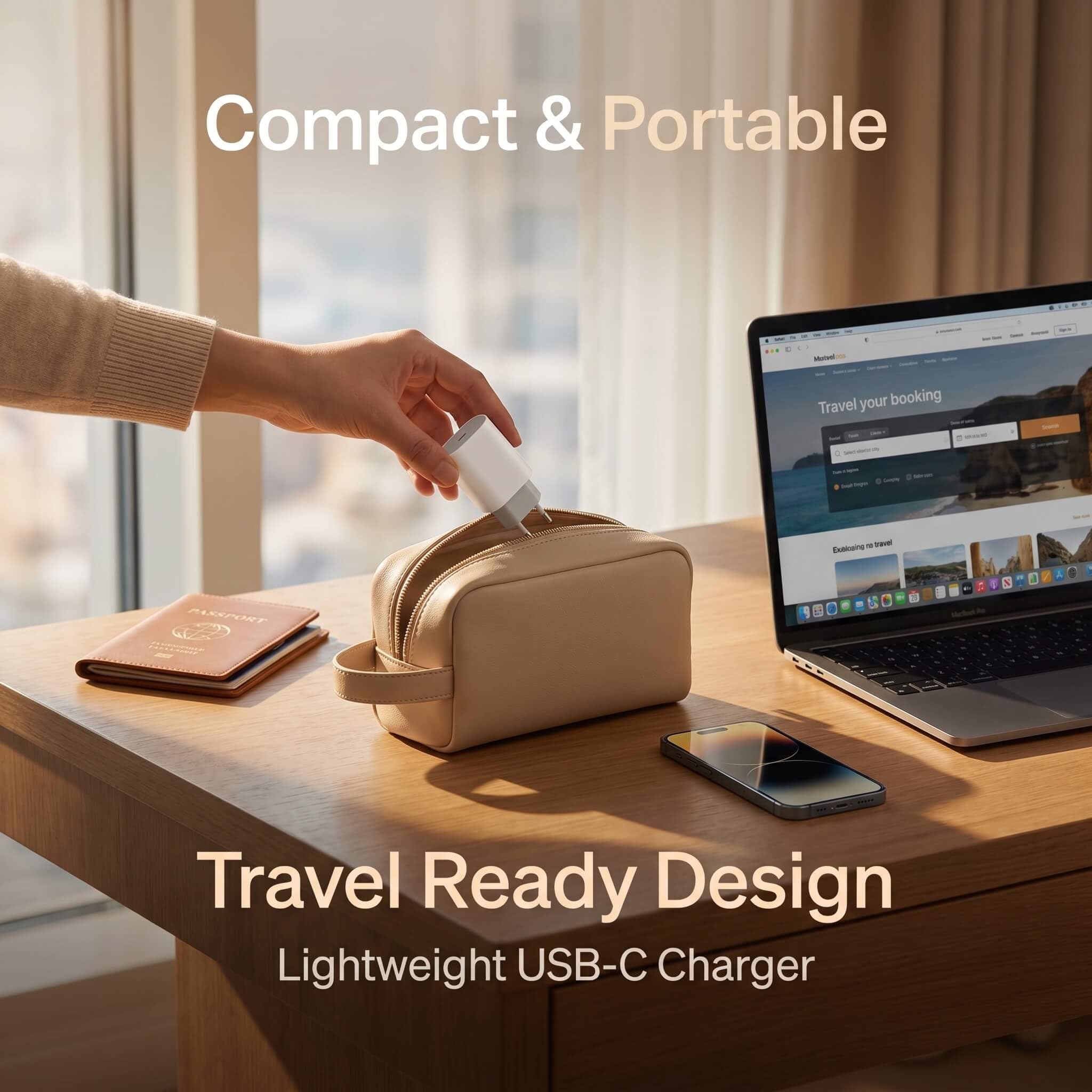 Caricabatterie USB-C 35W Ricarica Rapida, Bianco, Confezione da 10, Compatto, Adattatore di Alimentazione Tipo C, Compatibile con iPhone 17/16/15/14/13/12/11/SE/X/XS/XR e Samsung Galaxy