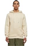 Urban Classics Męska bluza z kapturem Organic Basic, Beżowy (Sand 00208), 4XL