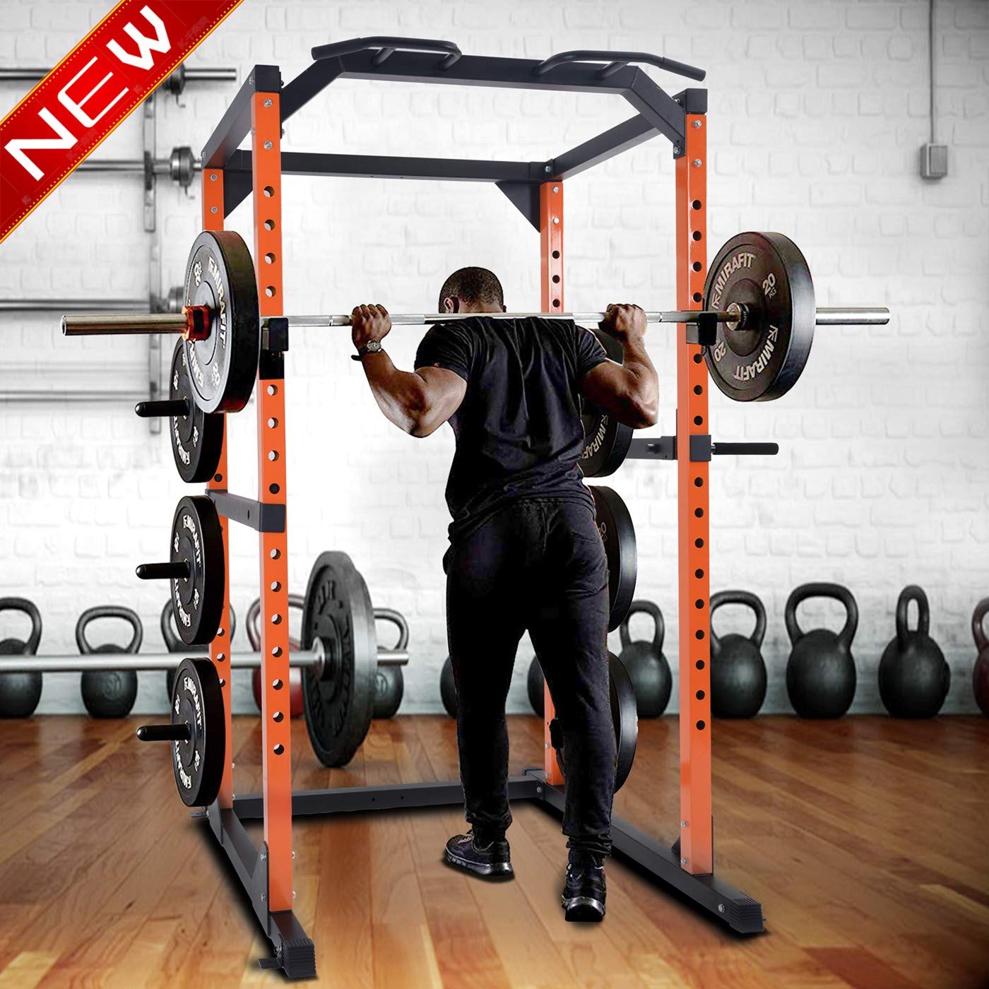 Buy Rajmarti Stronger Power Rack Cage, Fitness Squat Cage, More Secure
