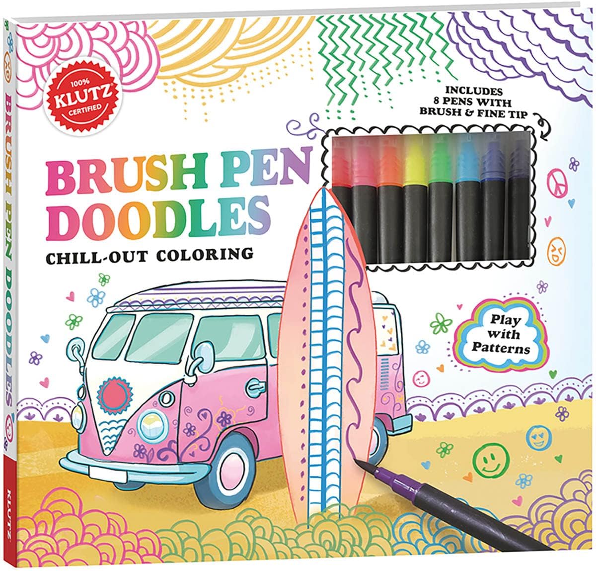 Klutz Brush Pen Doodles Craft Kit Toys & Games