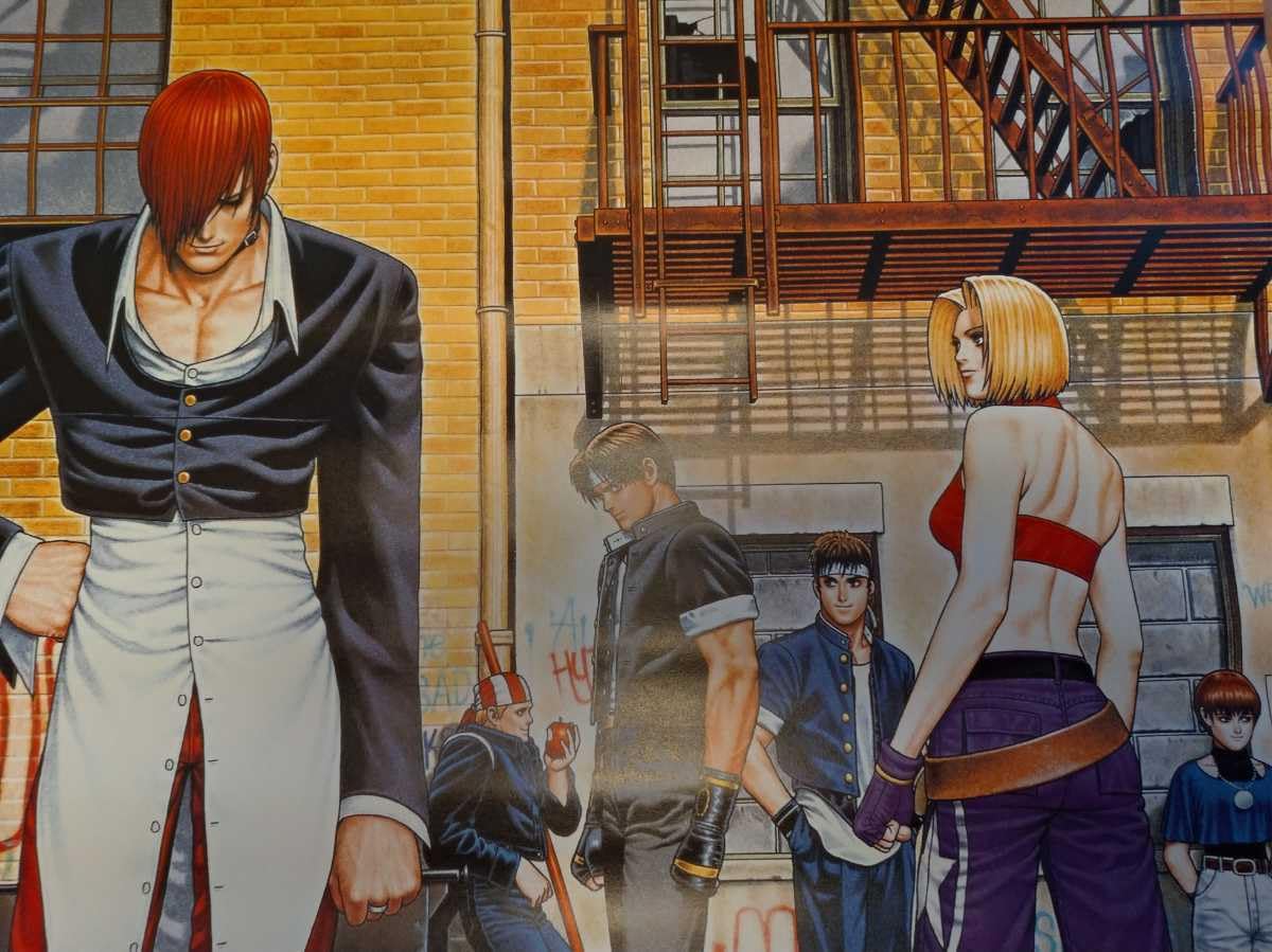 Amazon.co.jp: SNK KOF97 B1（1030x728）ポスター 草薙京 ザ キング 