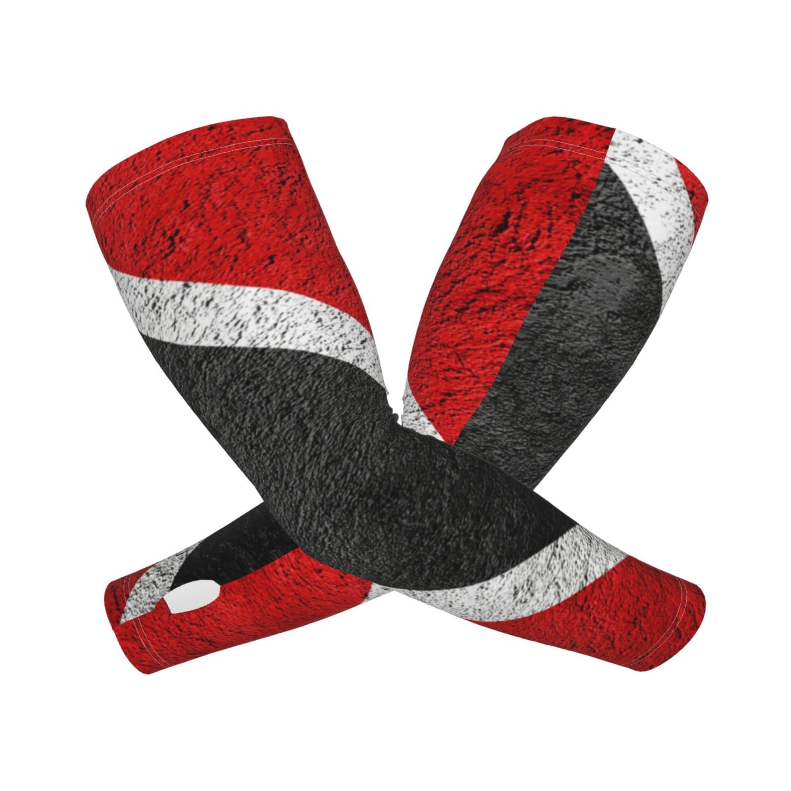Trinidad And Tobago Flag Cooling Arm Sleeves Sports Tattoo Sleeve Covers