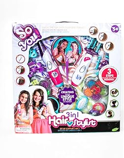 لعبة تصفيف الشعر 3 في 1 للبنات سو يو من تاسيا - متعددة الالوان
