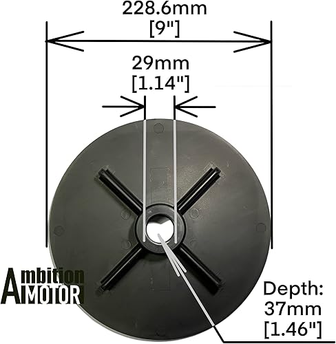 Miniatura 4 de 9 "Esparcidor Spinner Disco Reemplazo Compradores 3005705 para TGSUV1B