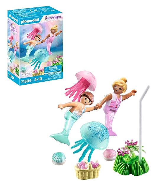 PLAYMOBIL 71504 Princess Magic Sirenas Infantiles con Medusas