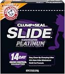 Arm & Hammer L'avertisseur de chat en platine, 2x Contrôle de l'odeur plus long, Argile multi-cat, Ultime 14-Day Freshness, Éliminateurs d'Oduor Extra, Nettoyant sans effort, Sans poussière, Accumulation de poids lourd, 8.16kg | Contrôle de l'odeur 24/7, Freshness triple action, Non-stick,
