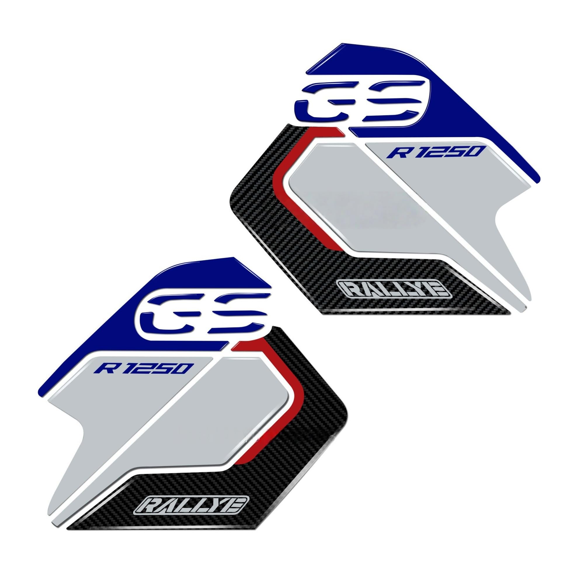 Motorbike Tank Pads Sticker Kit Motorcycle Tank Pad Protection Stickers Decorative Decal for R 1250 GS Adv for Rallye 2022 Fuel Tank Protector