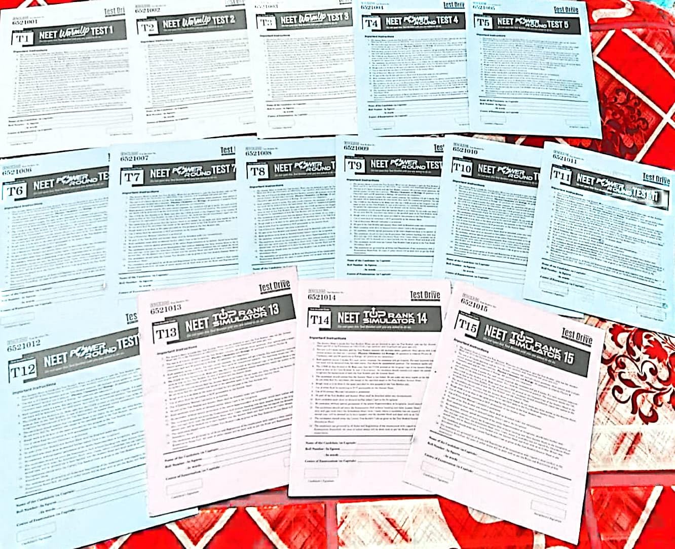 Arihant Test Drive NEET UG 2026 Practice Papers – 20 Full Syllabus ...