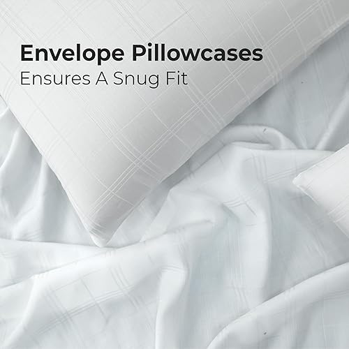 Miniatura 3 de EARTHY THREADS Juego de sábanas tamaño Queen, juego de 4 piezas de bambú 100% orgánico, lujoso, sedoso y suave, refrescantes para personas que