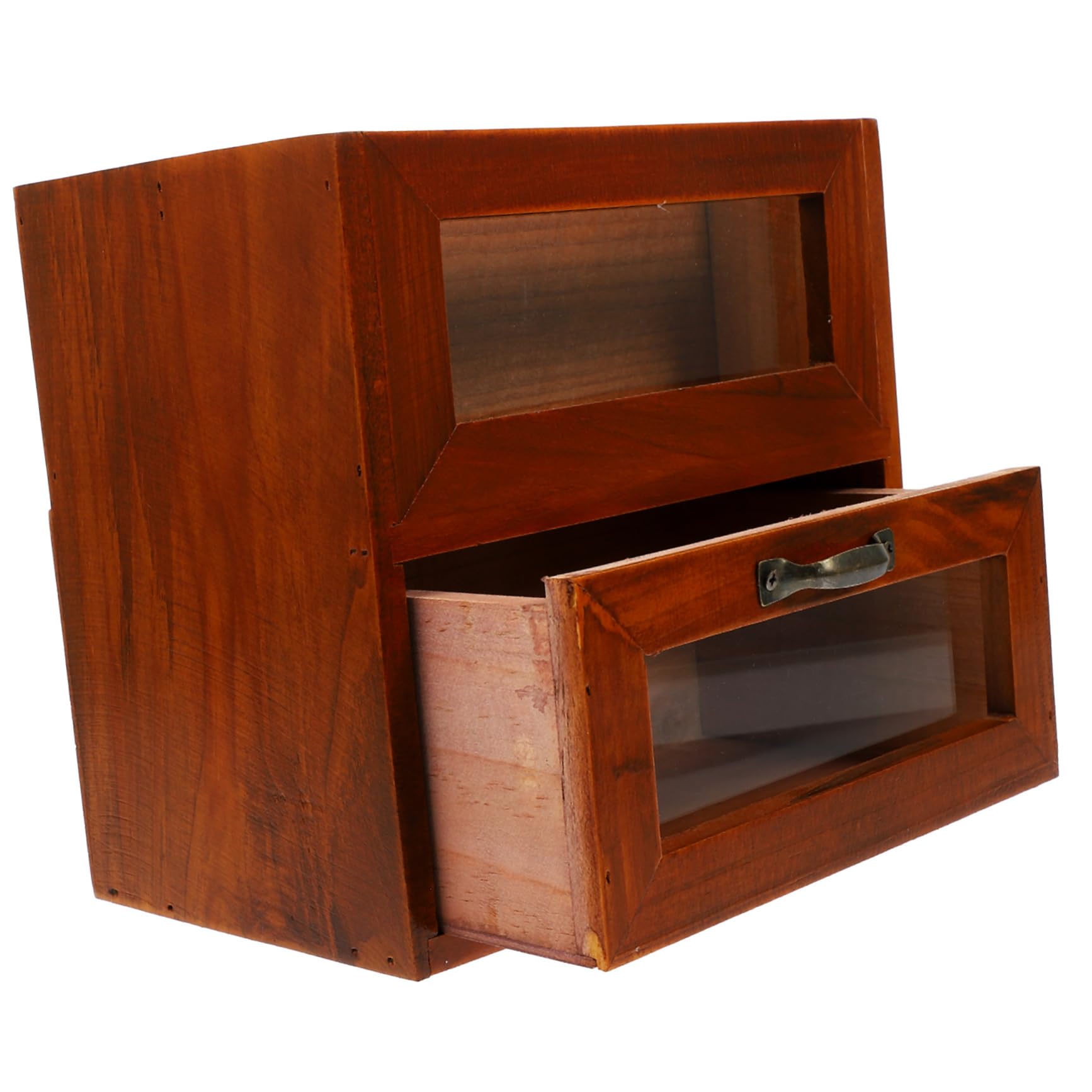 Cabilock Organisateur De Bureau Vintage Armoire De Rangement Support Pour Articles Et Papeterie Pour Maison