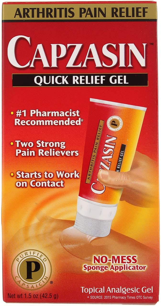 Capzasin Qk Relf Gel Z Capzasin Quick Relief Gel Pack of 3
