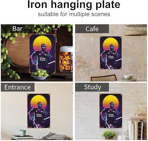 Miniatura 4 de Ricardo Pereira Sports posters Retro Metal tin Sign Halloween Tin Sign,Cave,Bar,Club, Home Wall Art Metal Tin Sign 8x12 inches