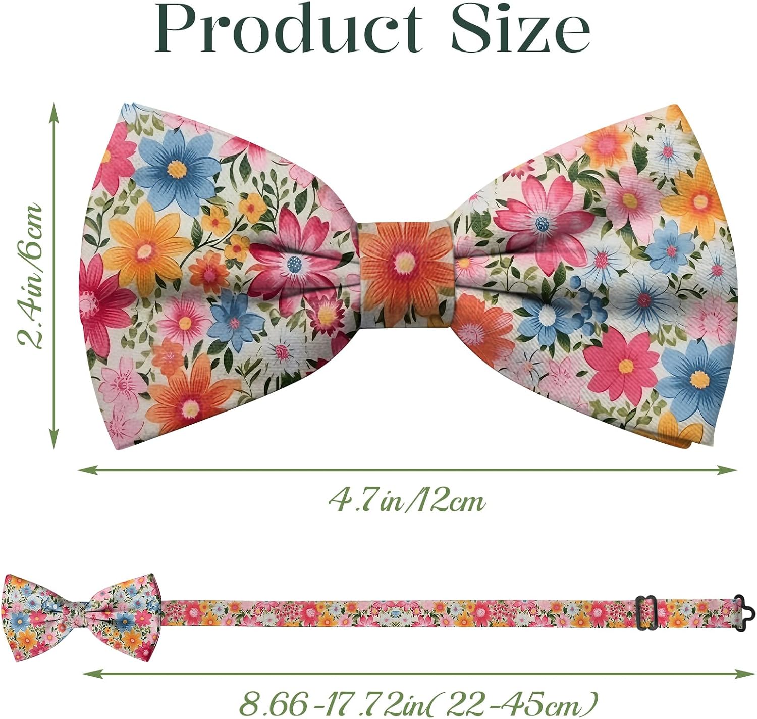 Bow Ties Pre Tied Adjustable Bowties for Wedding Party Leisure Men Girls Women Cute