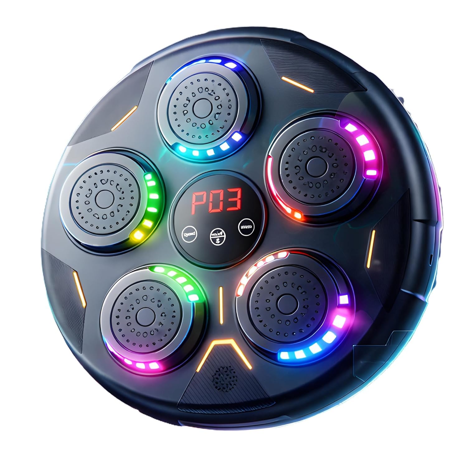 Drumstone (𝗦𝗽𝗲𝗰𝗶𝗮𝗹 𝟭𝟬 𝗬𝗲𝗮𝗿𝘀 𝗪𝗮𝗿𝗿𝗮𝗻𝘁𝘆) Revolutionize Your Training with The Bluetooth-Enabled Wall-Mounted Boxing Machine – Compact, Interactive, and Built for All Skill Levels-picture-27