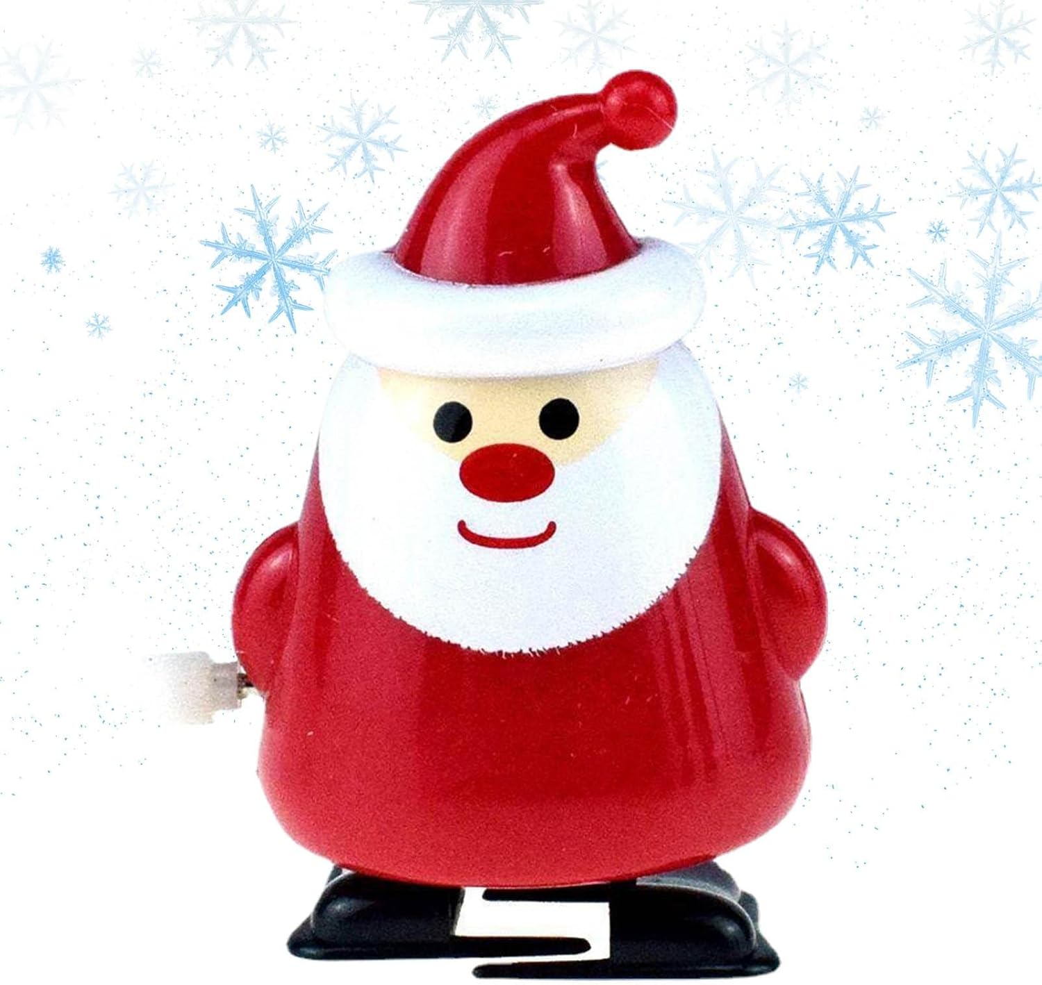 Toddmomy 6-tlg. Weihnachts-Aufziehspielzeug Set - Uhrwerk Spielzeug Für Weihnachtsstrümpfe