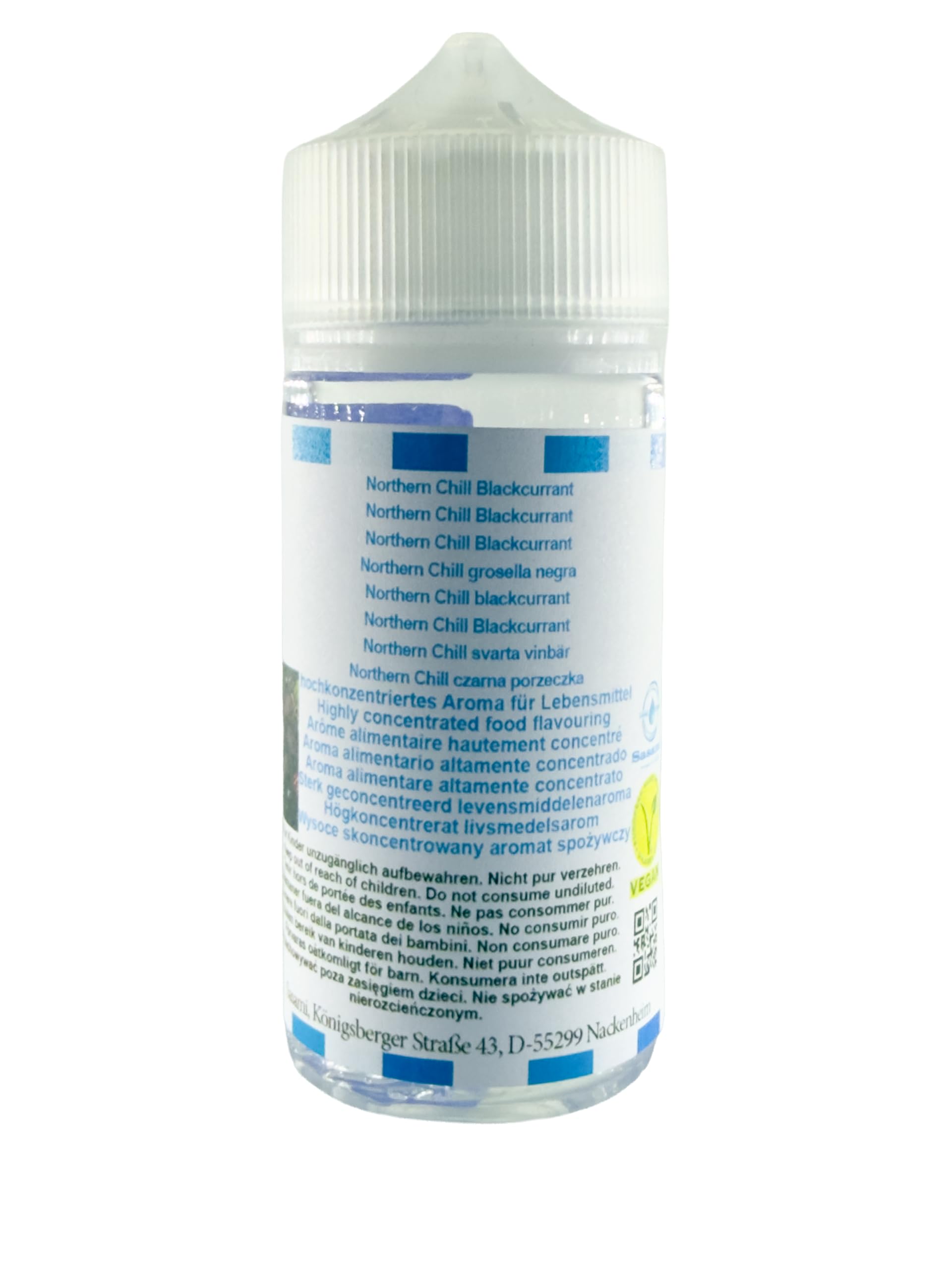 Northern Chill grosella negra aroma concentrado - Vegano - Sasami - 100ml