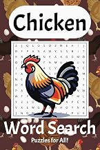 Chicken Word Search Puzzle Book: Word Searches with Easy-to-Read Print about Breeds, Cooking, Farming, and more / 6x9 inches, 110 pages / 50+ Puzzles ... Great for Vacations, Holidays, or Free Time.