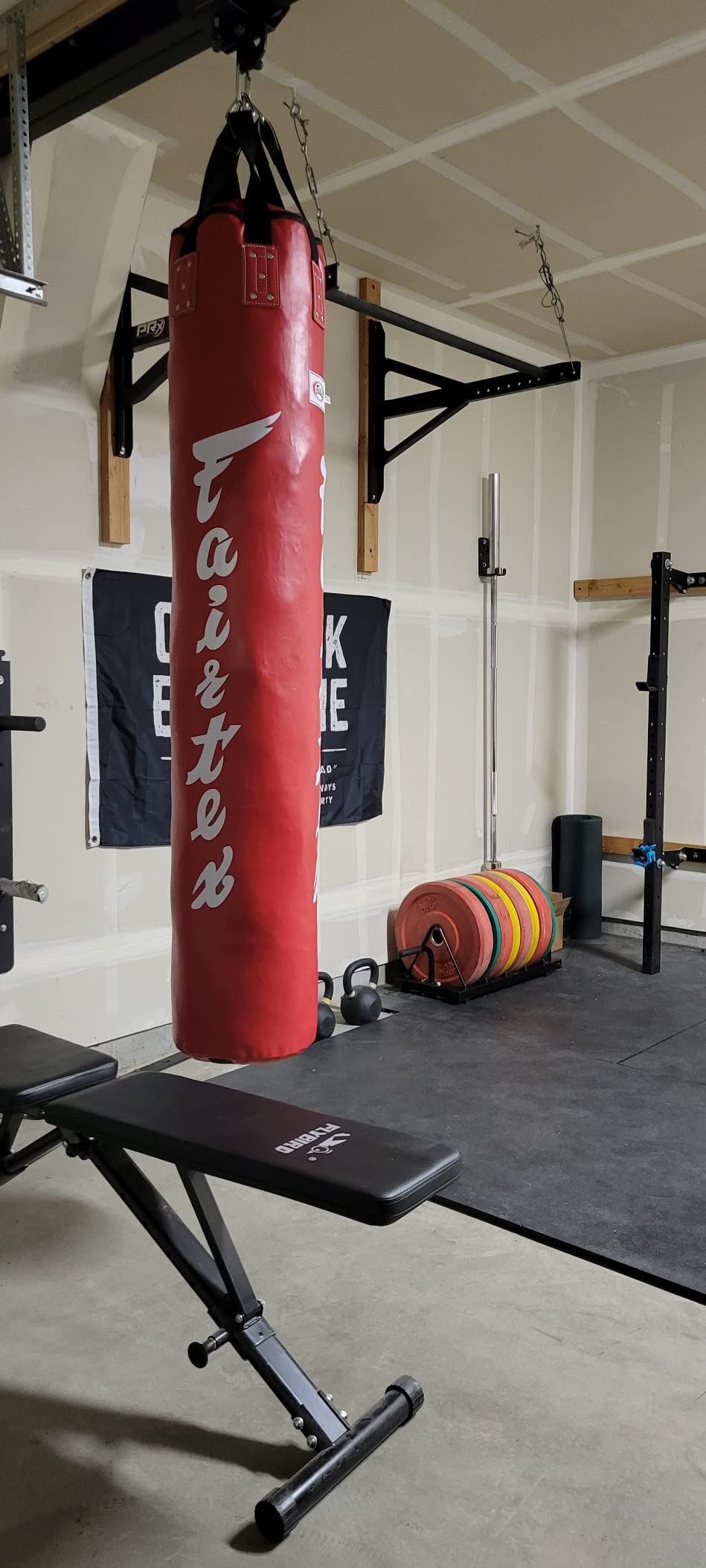 20/mo Finance Fairtex HB11 Uppercut Bag Punching Bag for Muay Thai, Boxing, Kickboxing, MMA