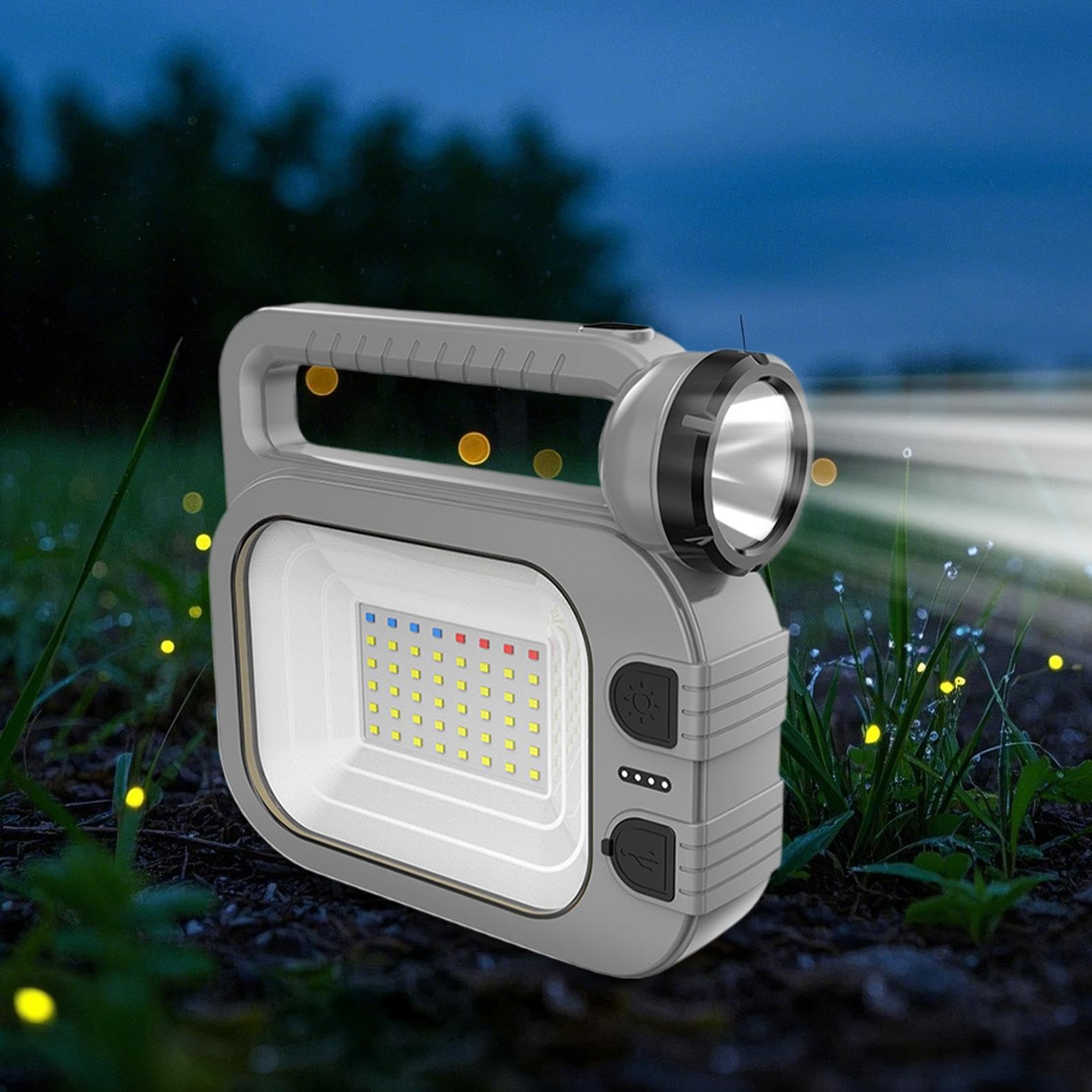 Torce Ricaricabili Lanterna da Campeggio Ricaricabile | Luce per Attività all'Aperto Pesca Camminate Notturne Emergenze Domestiche
