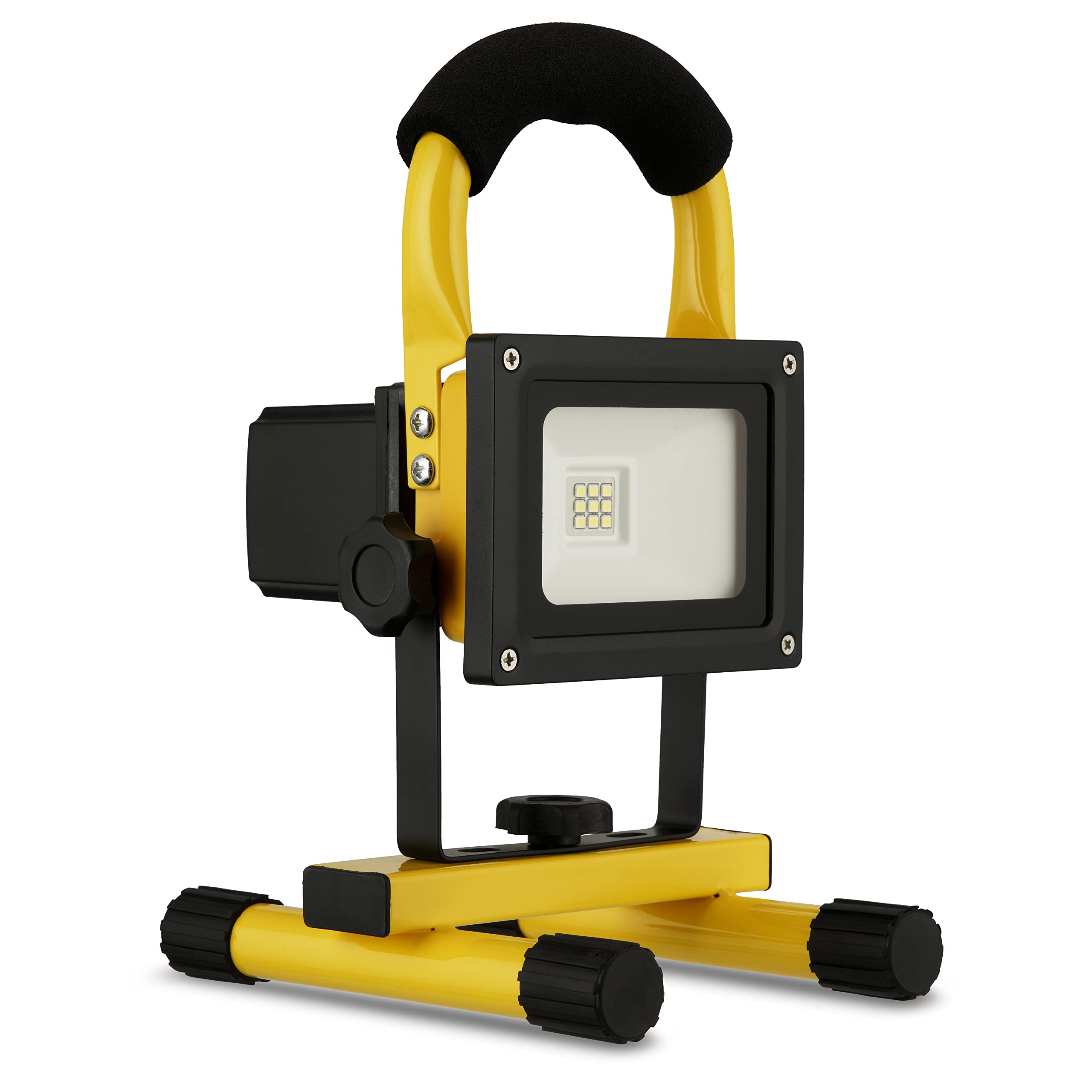 REV SPOT, lampa robocza LED z akumulatorem, 7 W, 600 lm, IP44, czarno-żółta