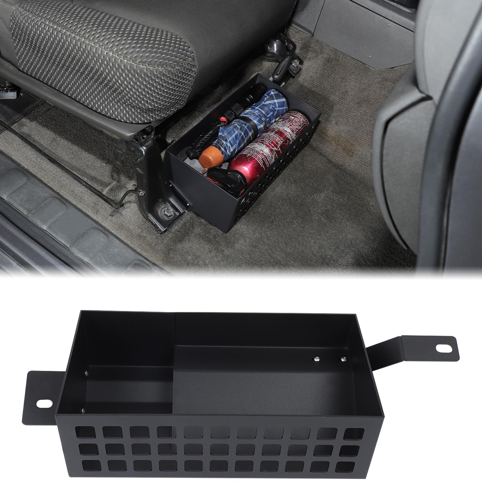 Bandeja oculta copiloto Aunginsy: maximiza espacio en Nissan Frontier