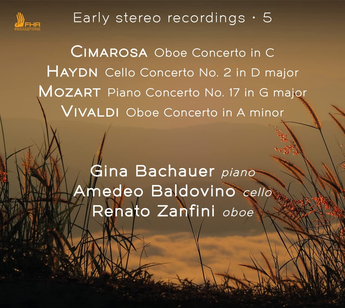 Early Stereo Recordings Volume 5: Vivaldi, Cimarosa, Haydn, Mozart