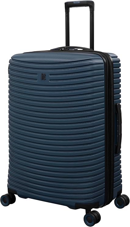 It Luggage Precursor Titan 3 Piece Hardside 8 Wheel Expandable Spinner Set, Majolica Blue