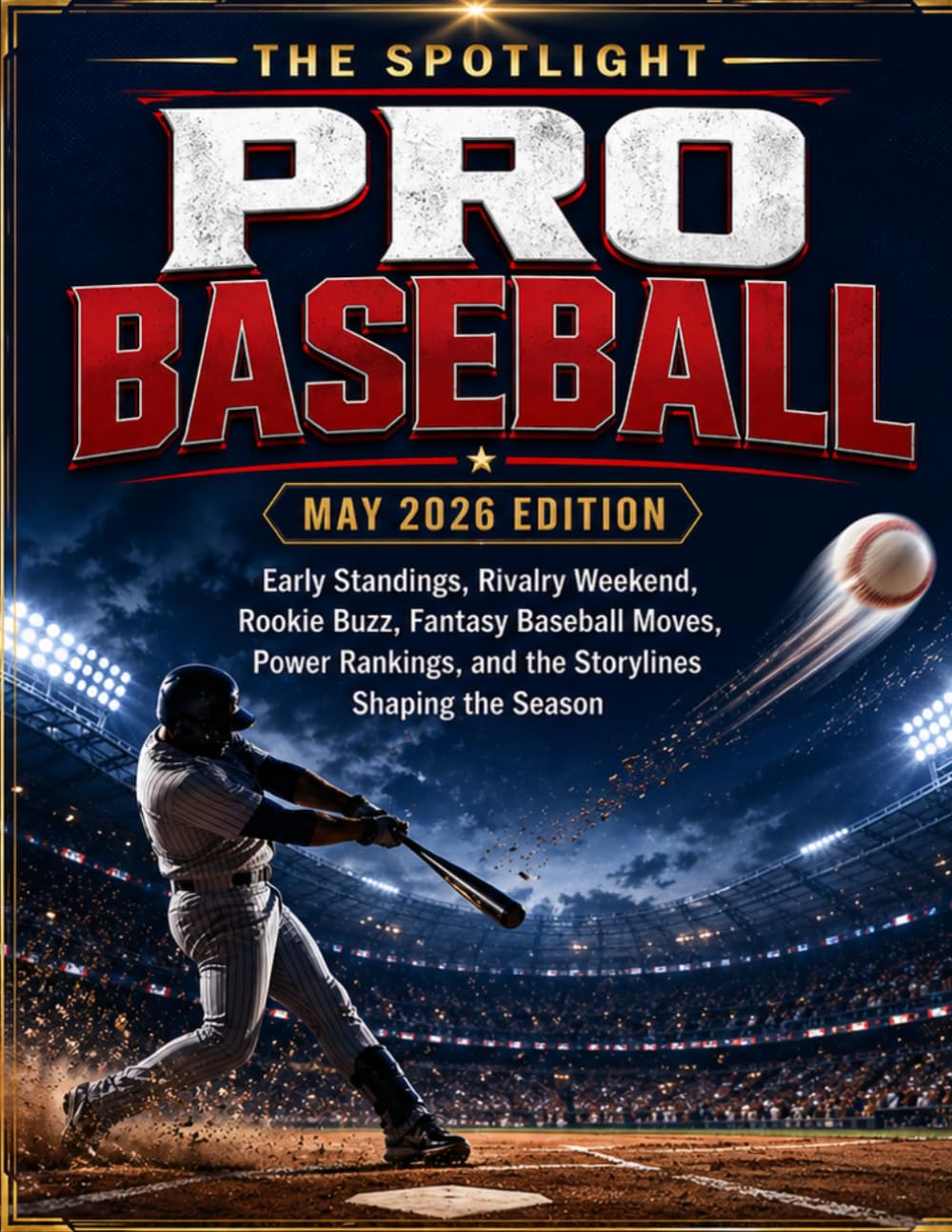 THE SPOTLIGHT PRO BASEBALL MAY 2026 EDITION: Early Standings, Rivalry Weekend, Rookie Buzz, Fantasy Baseball Moves, Power Rankings, and the Storylines Shaping the Season